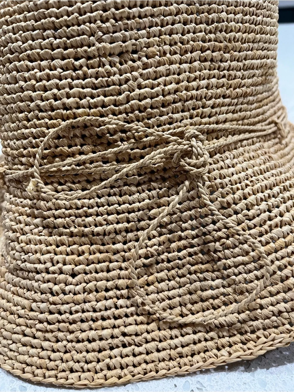 Helen Kaminski Handcrafted Hand Crocheted Villa 6 Madagascan Raffia Hat